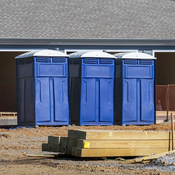 are there any restrictions on what items can be disposed of in the porta potties in Marcellon